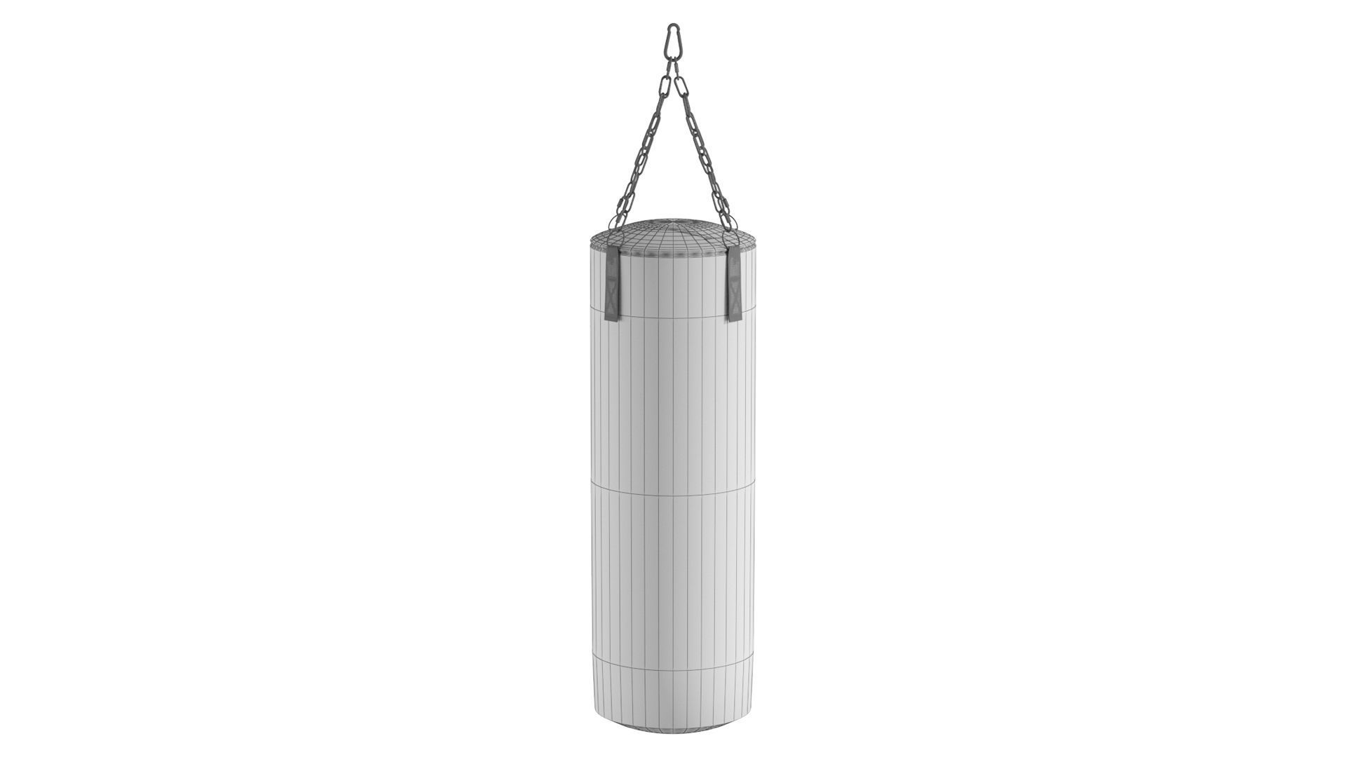 UFC HEAVY BAG 3D model CGTrader