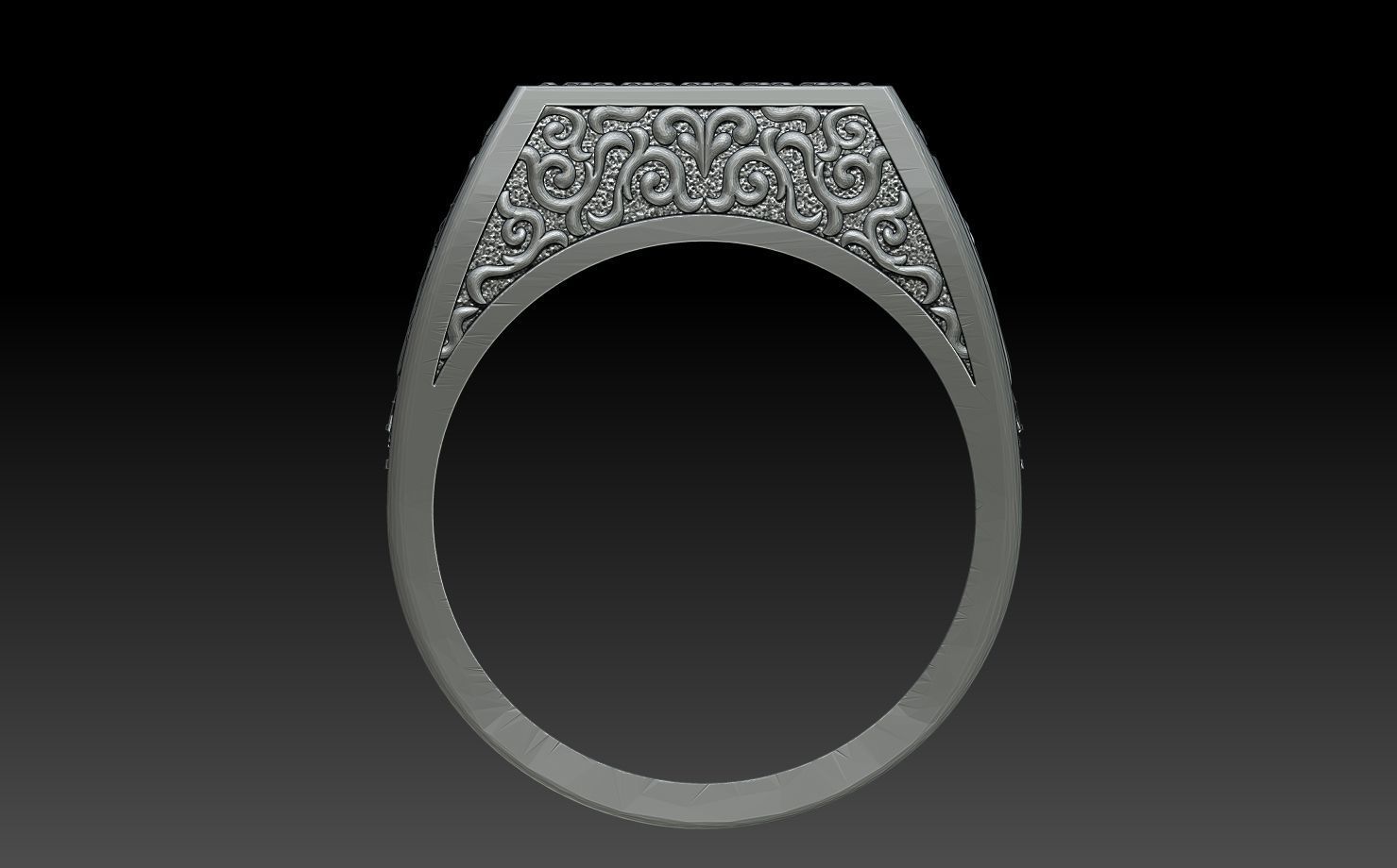 ARMENIAN CHIVALRY RING 3D model 3D printable | CGTrader