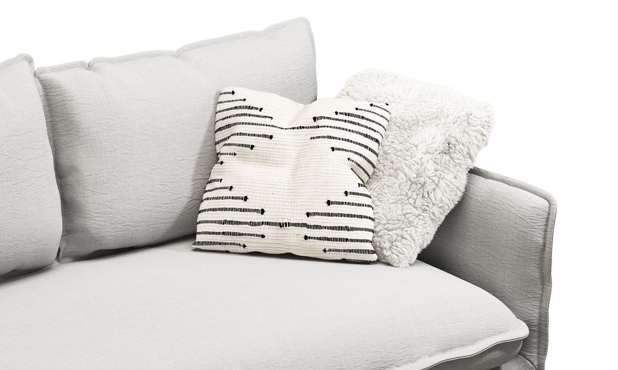 NEVA Sofa Slipcover Only by SIXPENNY 3D model CGTrader