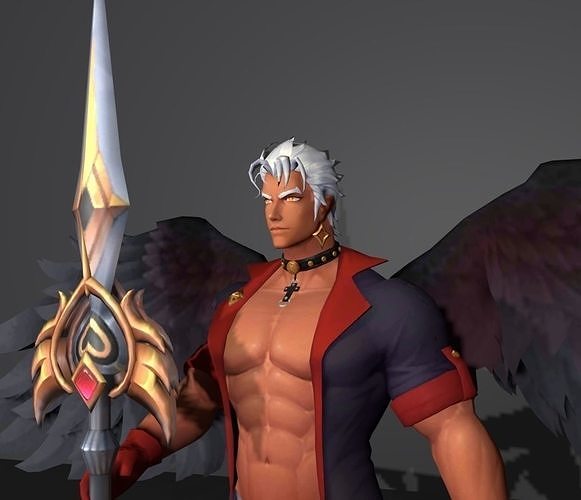 adonis 3D model animated rigged | CGTrader