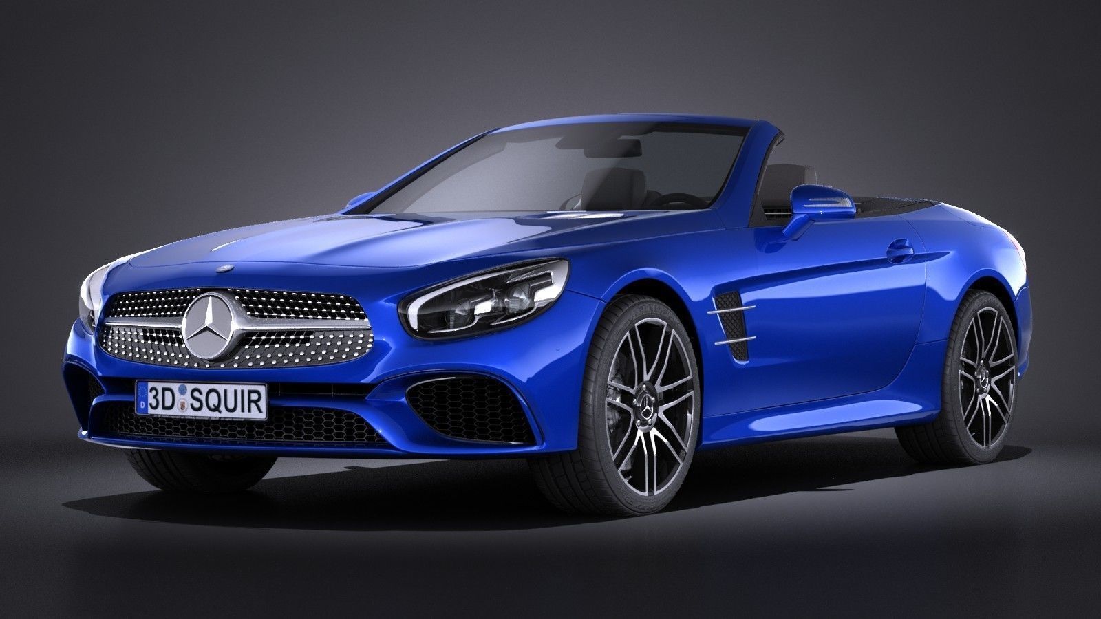 Mercedes-Benz SL 2017 3D model