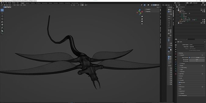 3D model Qu - All Tomorrows - Low Poly VR / AR / low-poly | CGTrader