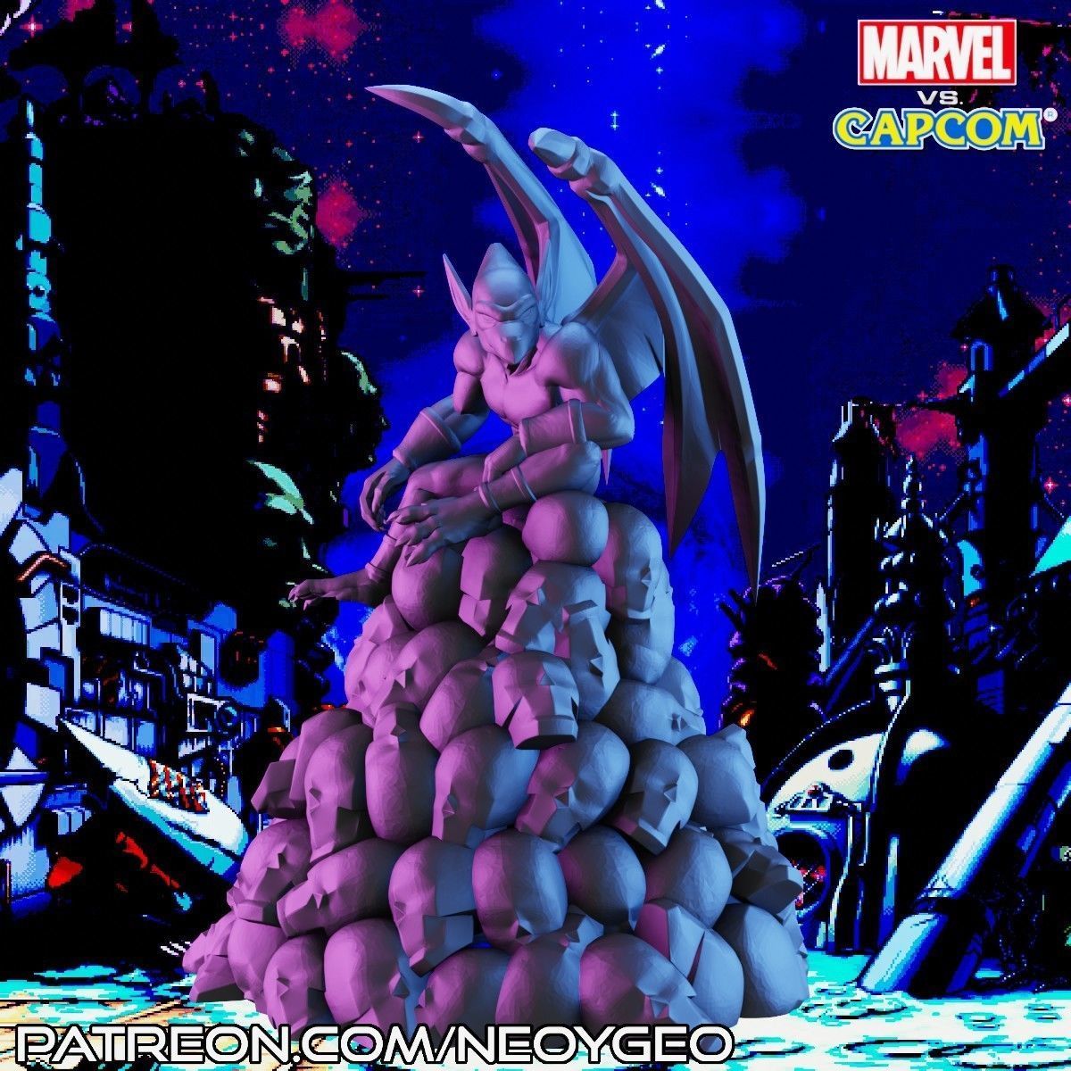 FIREBRAND - MARVEL VS CAPCOM 3 free 3D model 3D printable | CGTrader