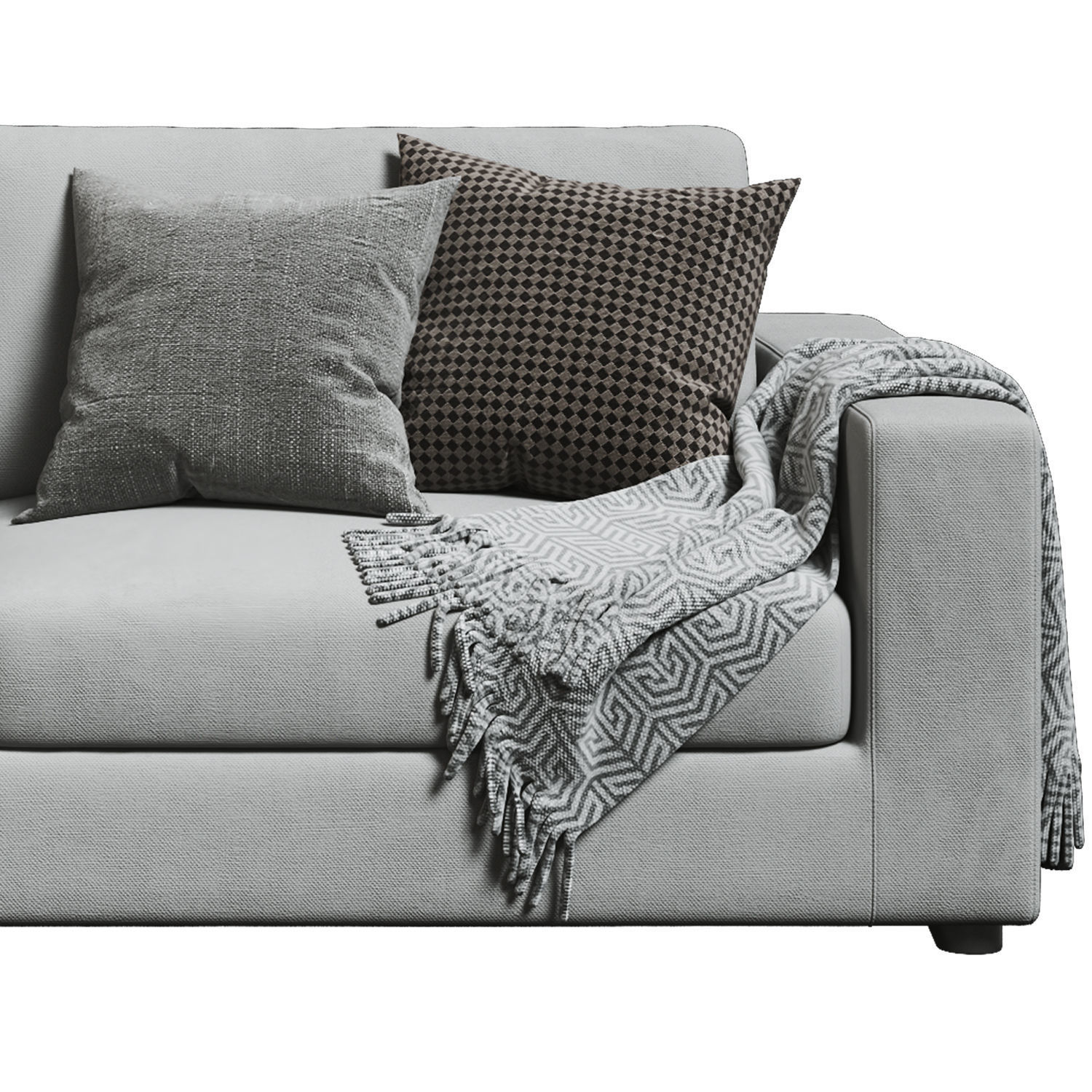 Bonaldo Hiro Chaise Longue Sofa 02 3D model CGTrader