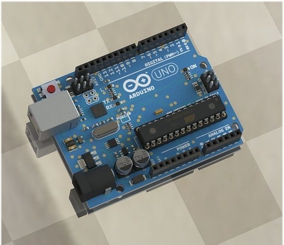 Arduino Uno R3 3D model | CGTrader