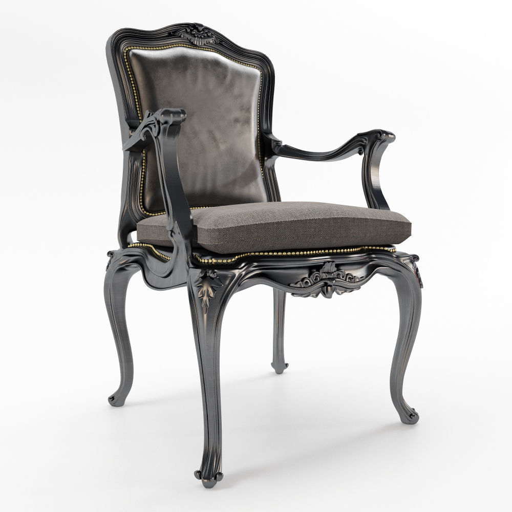 Chair factory Roberto Giovannini Low-poly 3D model