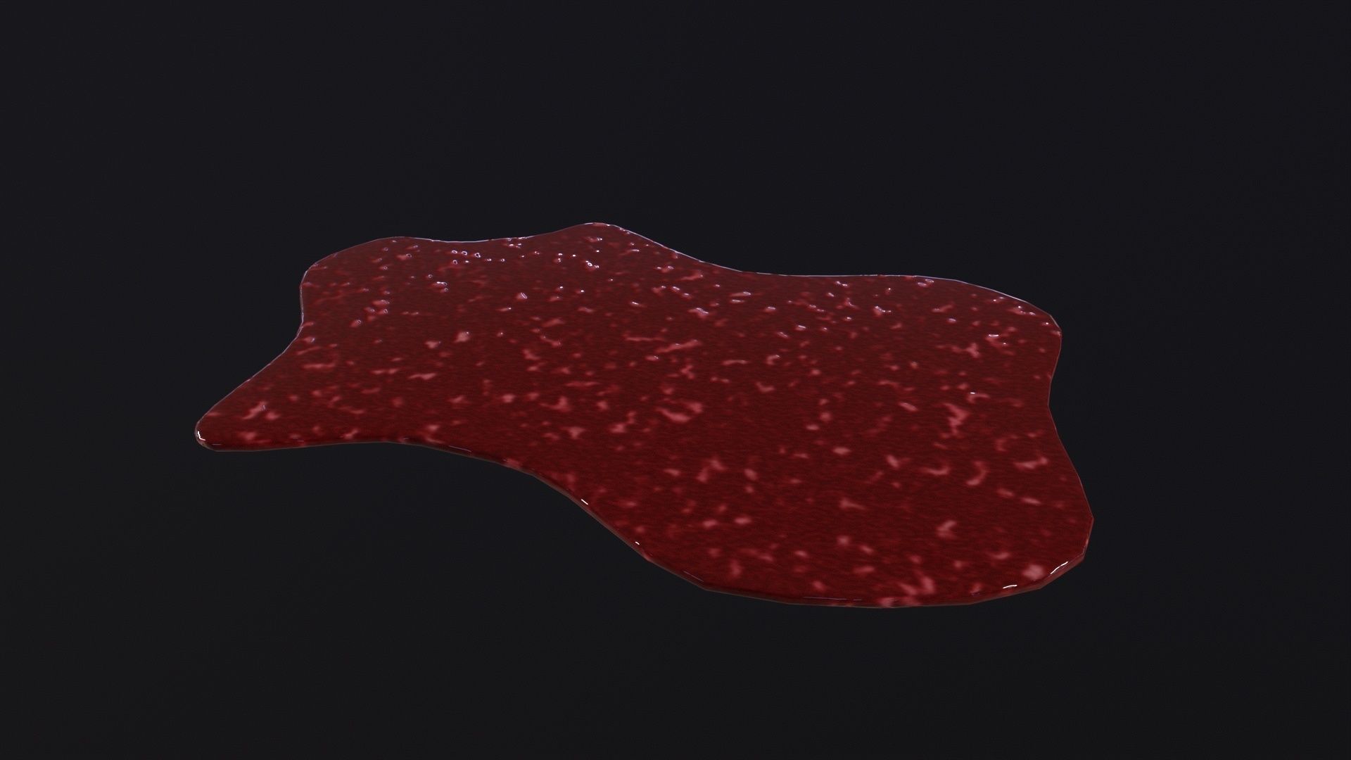 3D model Blood Splatter VR / AR / low-poly | CGTrader