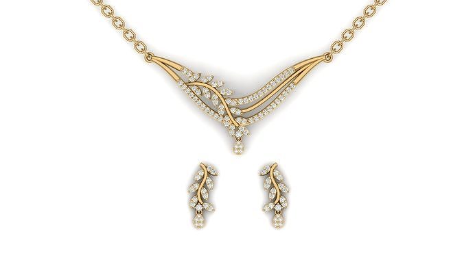 Gold Tanmaniya Pendants 3d print 3D model rigged | CGTrader