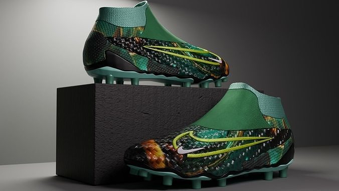 mens green nike boots