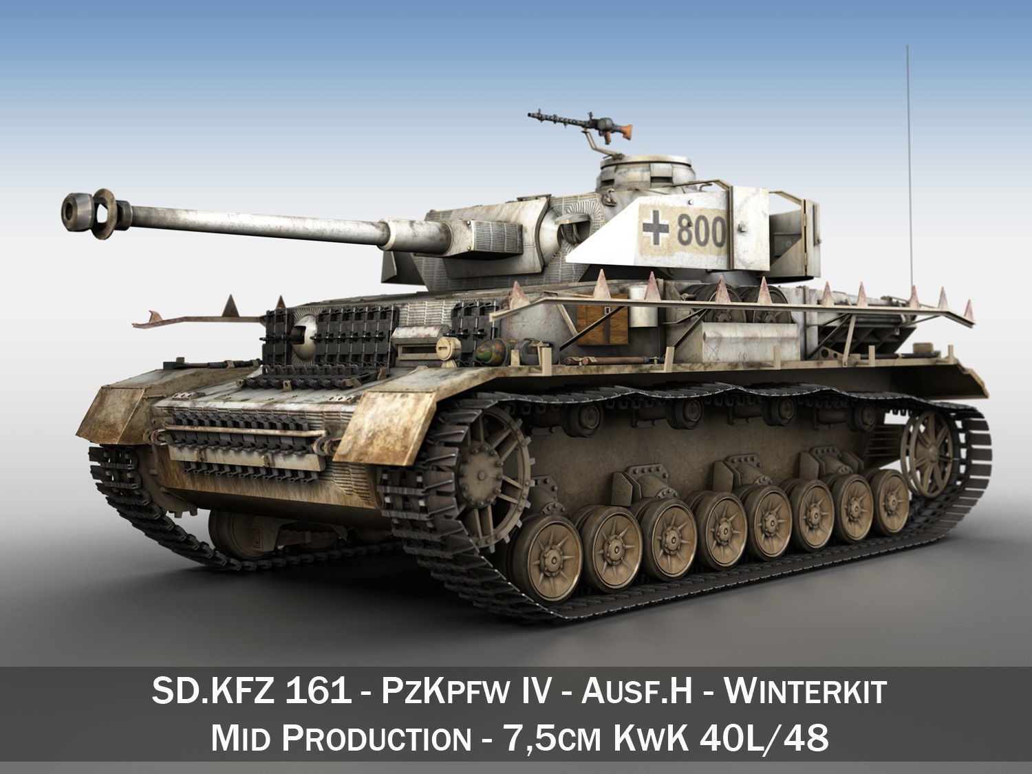 PzKpfw IV - Panzer 4 - Ausf H - Winter