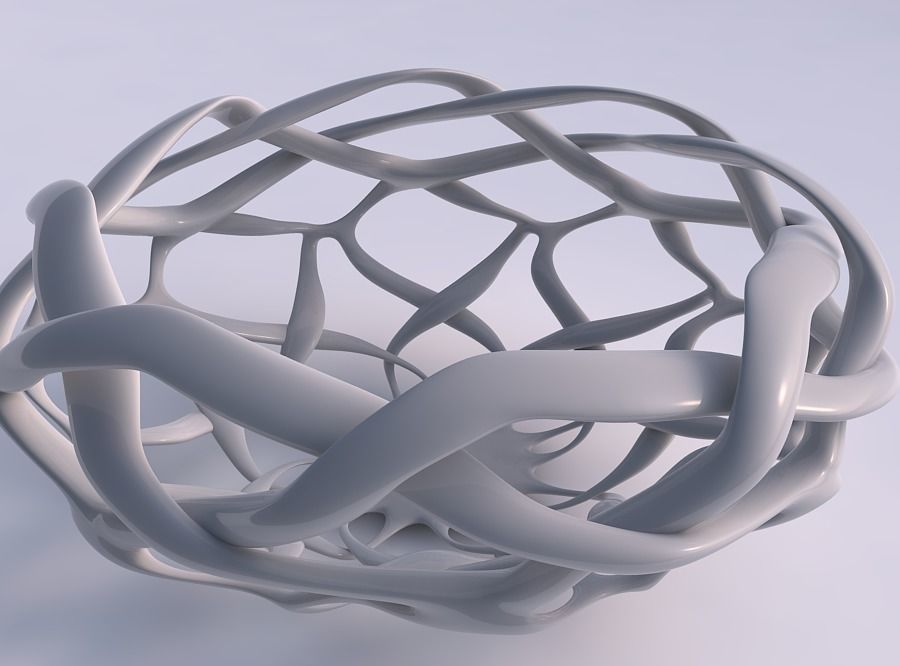Bowl widening with interlacing lattice squeezed