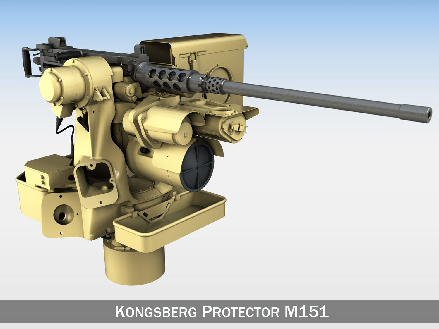 Cb90 Protector Rws RWS Kongsberg Protector M151 - M2 3D model | CGTrader