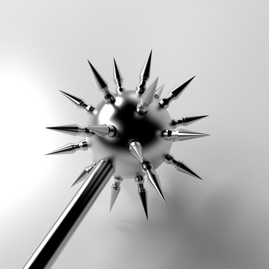 Mace Ball 3D model CGTrader