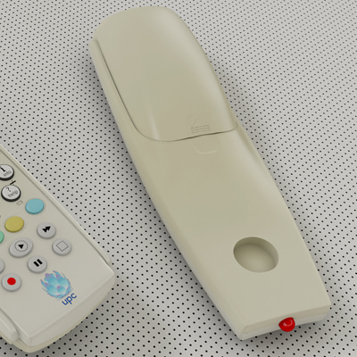 Remote Control TV - UPC 3D model | CGTrader