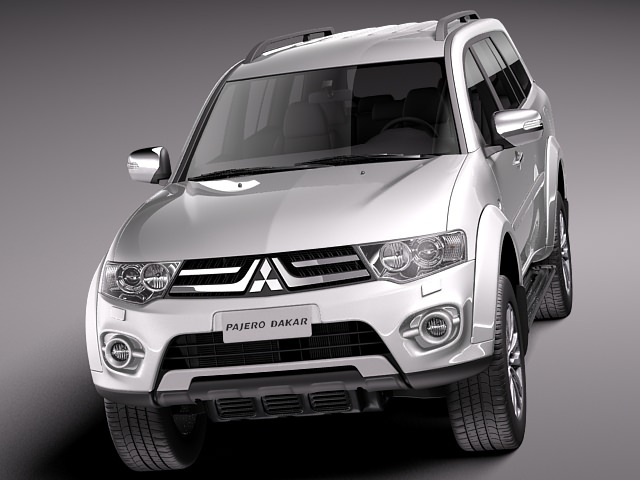 Mitsubishi pajero 3d model