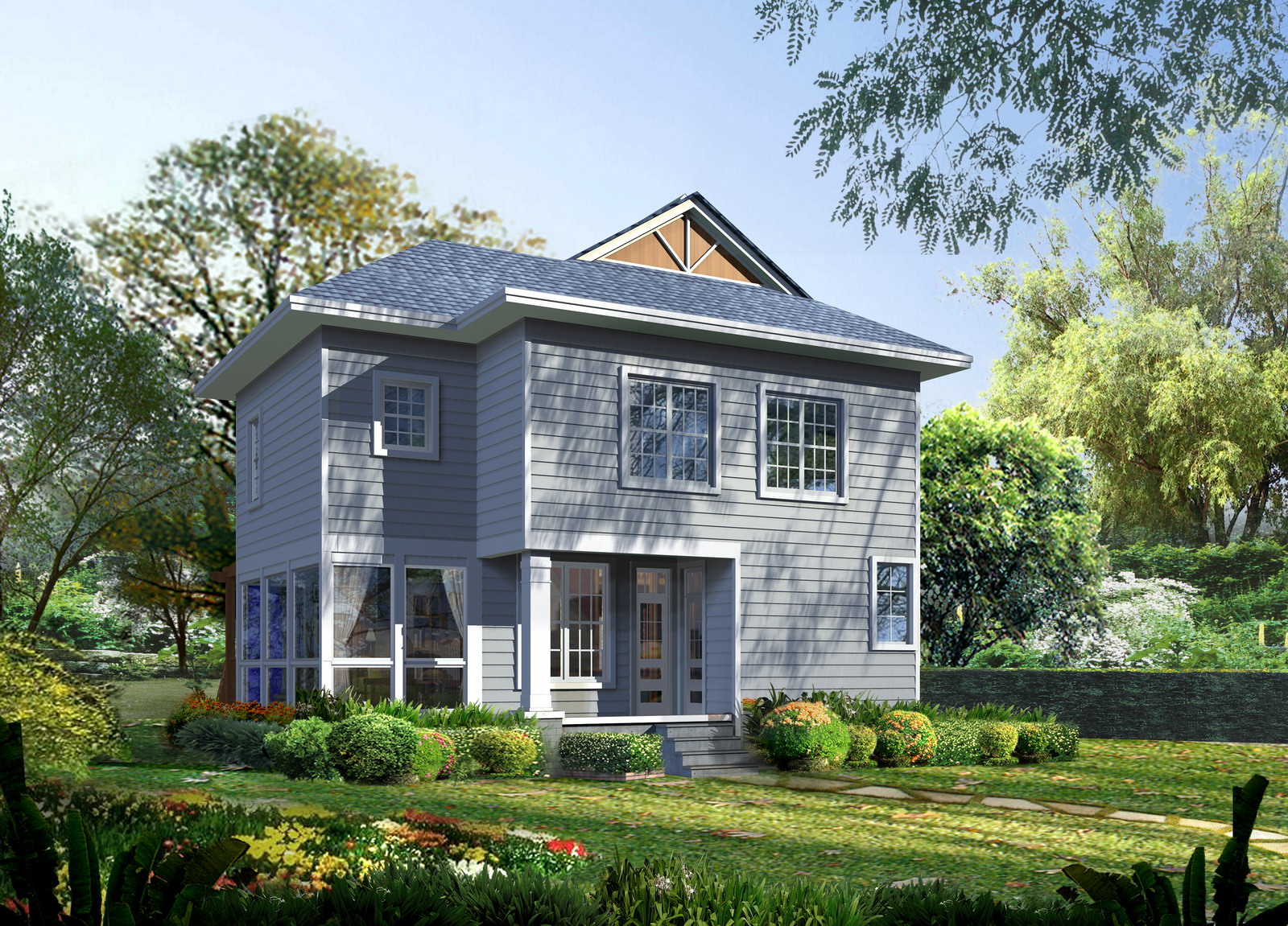 American house model American house model