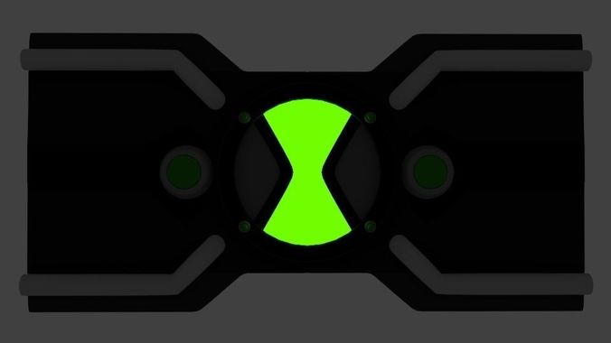 Omnitrix 3D asset  CGTrader