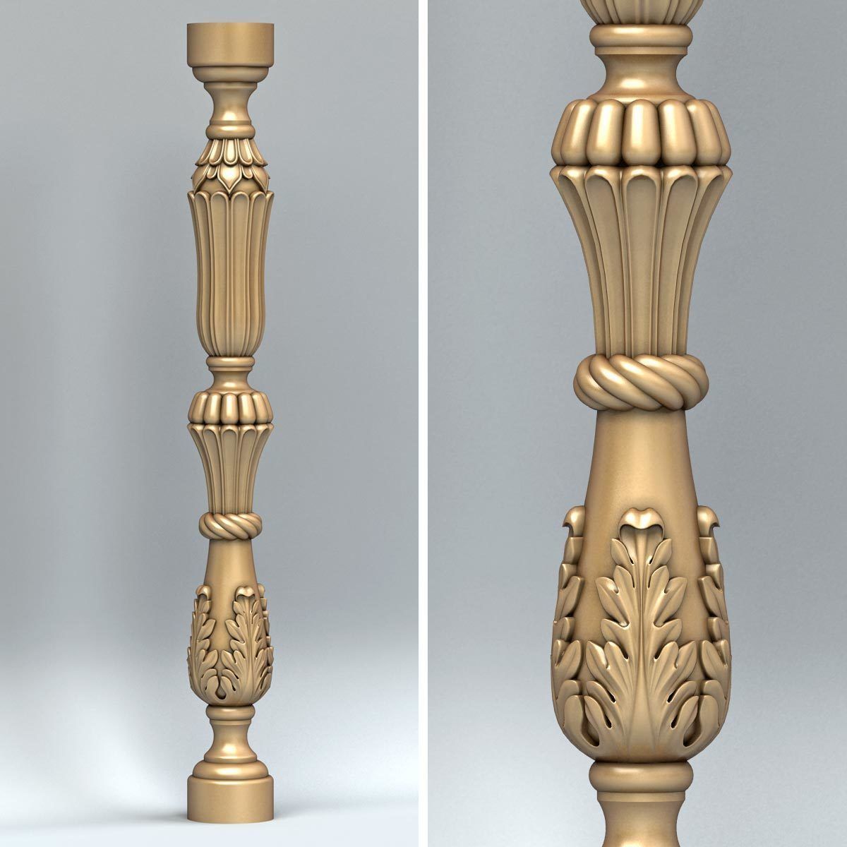 Baluster 009 3D model