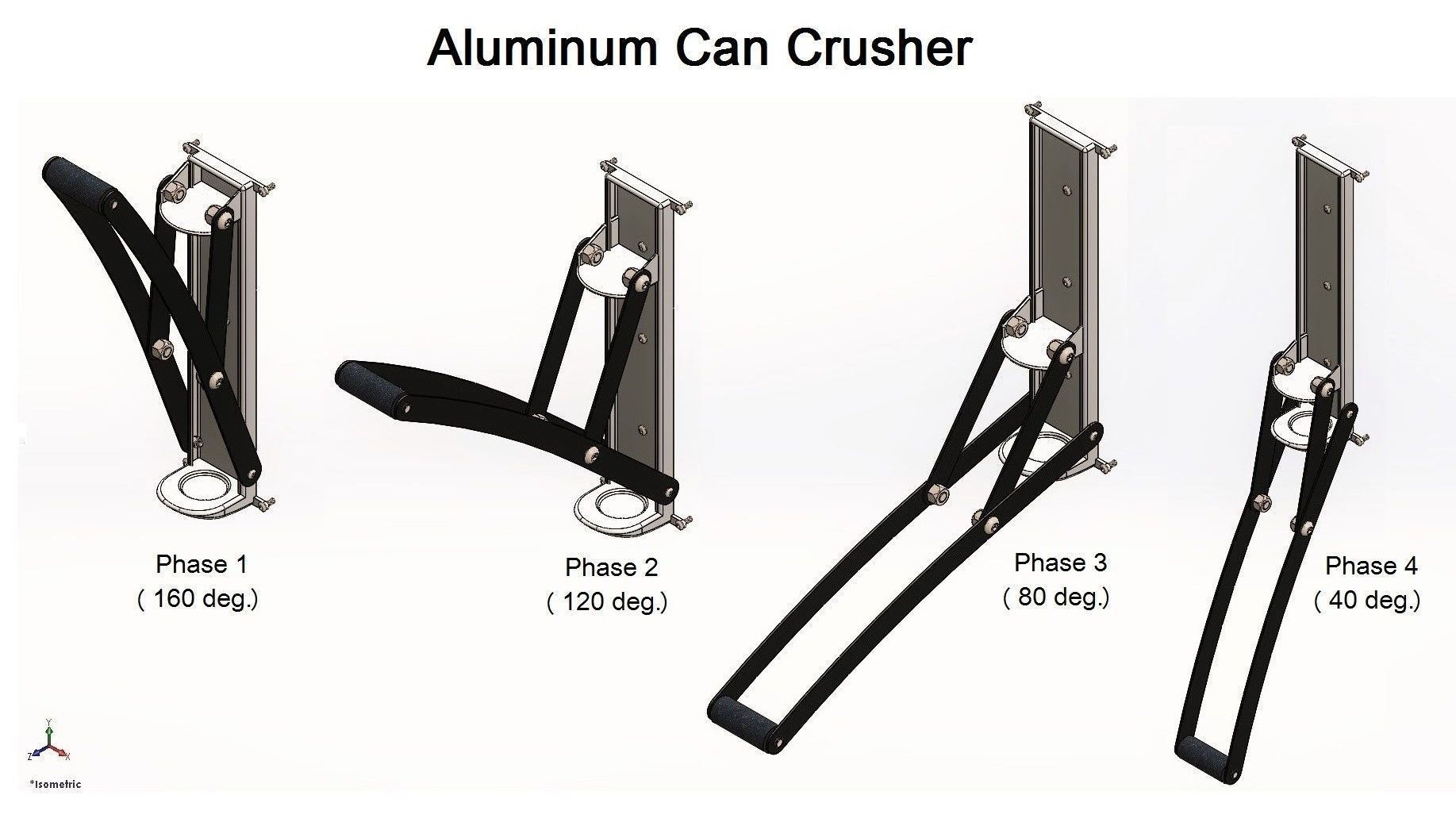 Aluminium Can Crusher 3D model CGTrader