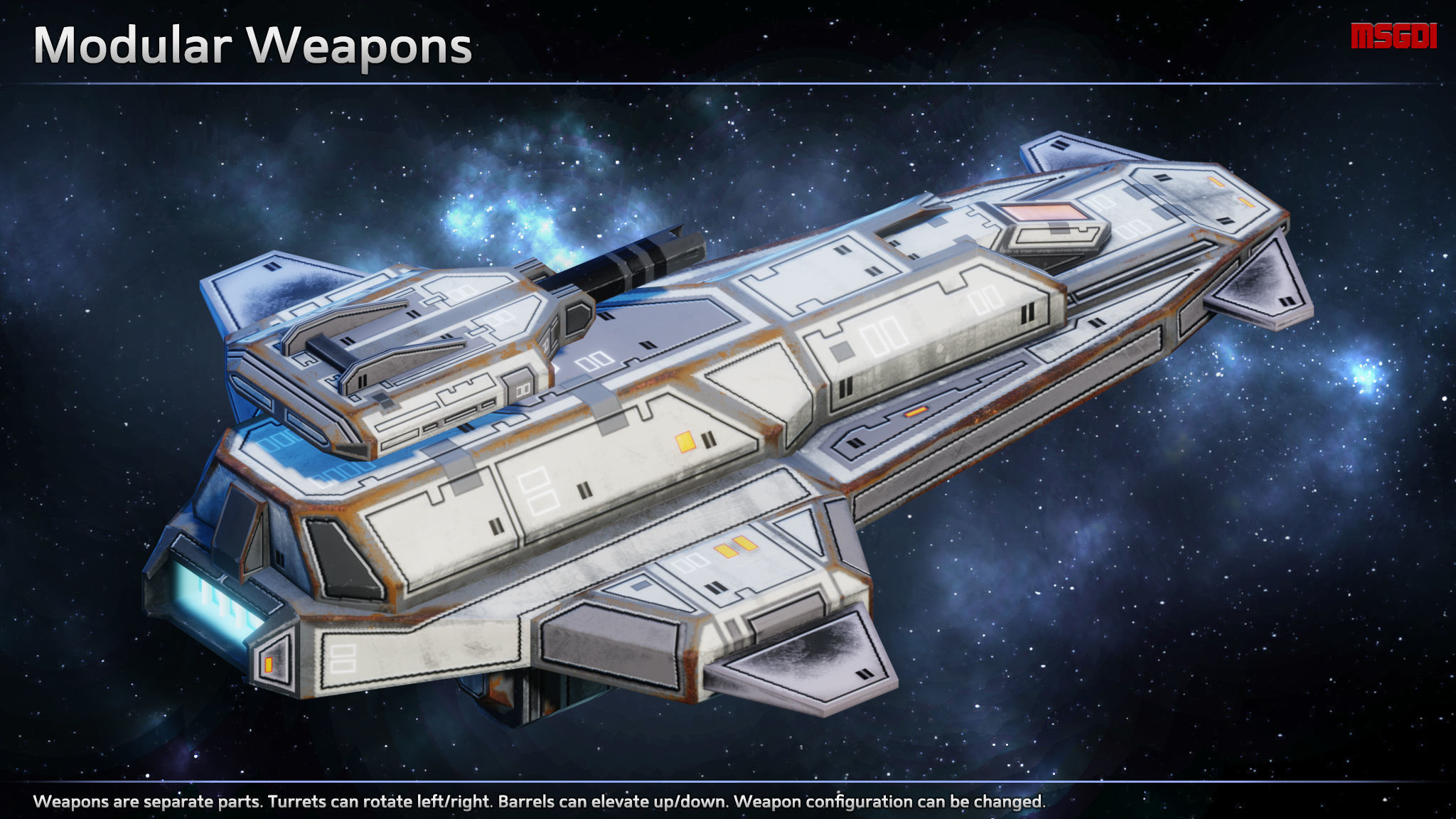 3D model Spaceship Corvettes VR / AR / low-poly | CGTrader