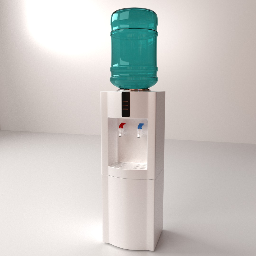 Water Dispenser 3D model CGTrader