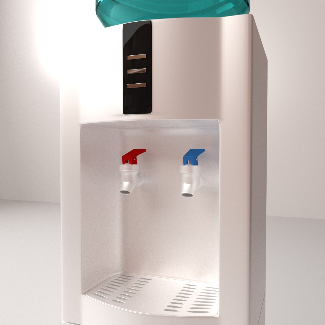 Water Dispenser 3D model CGTrader