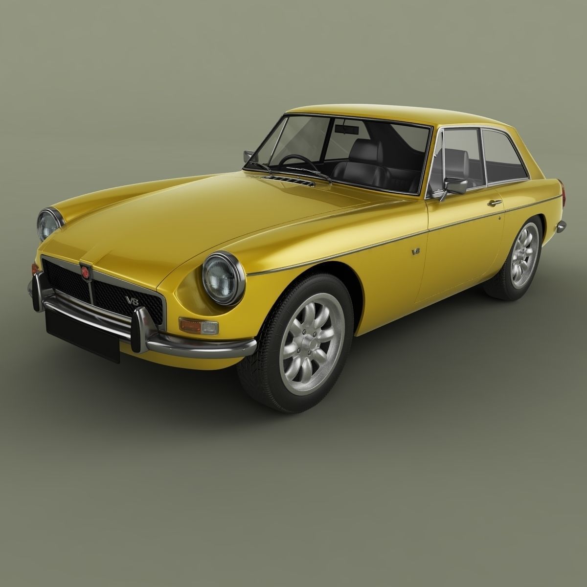 MG MGB GT V8 Coupe 3D model