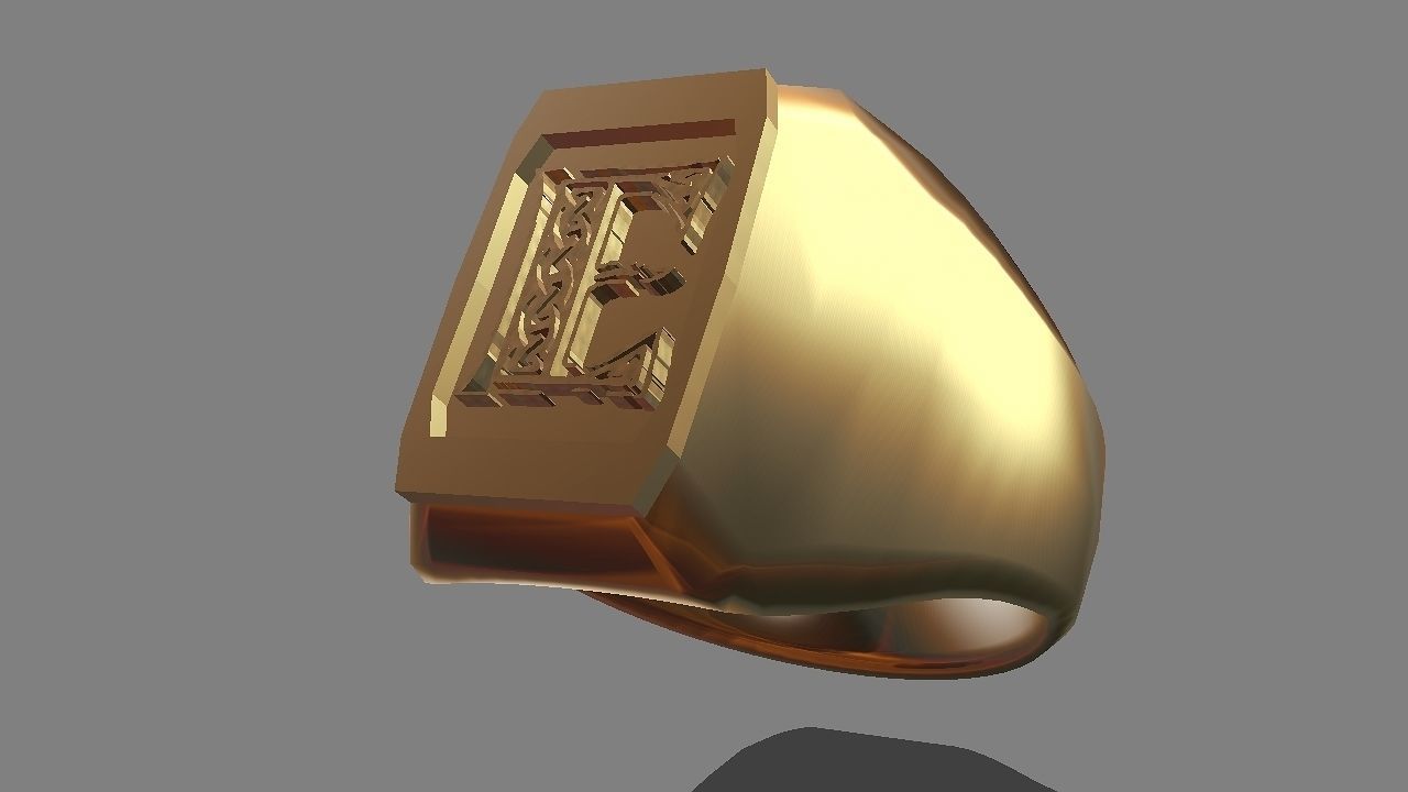 ring from gentelman 3D print model
