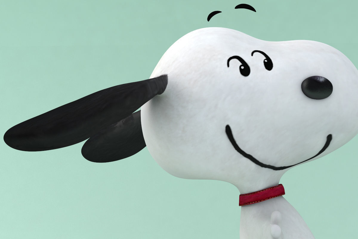 Snoopy Rigged Model peanuts 3D model animated rigged | CGTrader