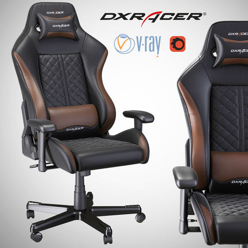 DXRacer OH DF73 NC 3D model CGTrader