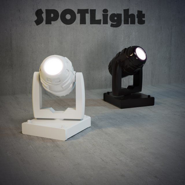 Spotlight 3D model