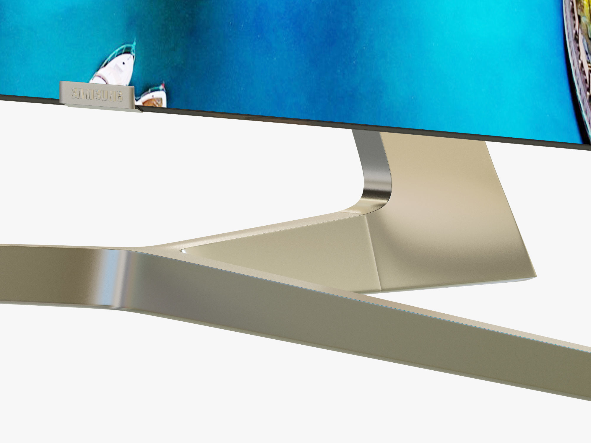 78 Inch Samsung 78 inch SUHD 4K Curved Smart TV KS9000 Series 9 3D model | CGTrader
