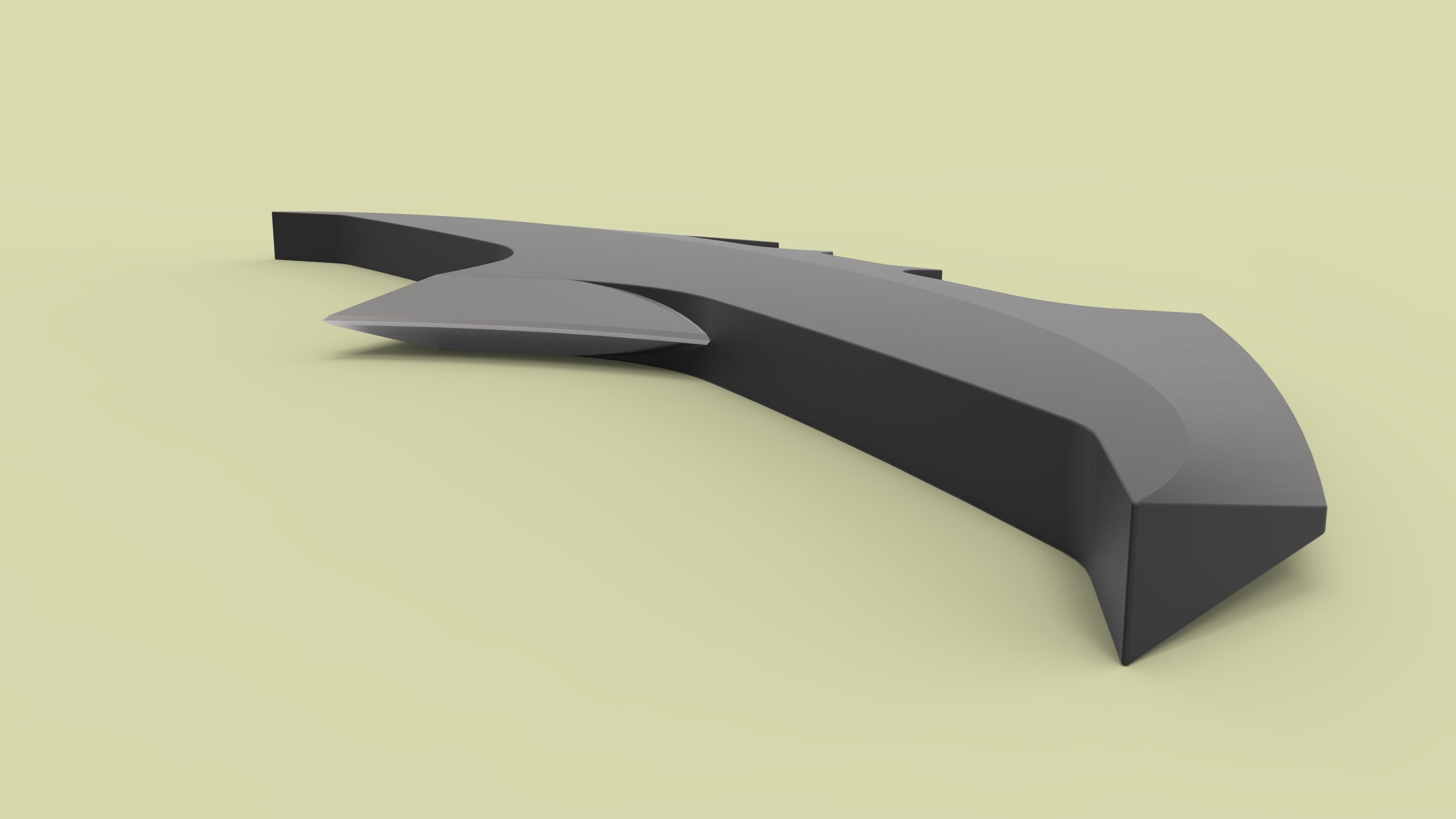 Batarang version 2 3D model | CGTrader