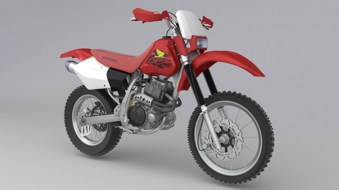 3D model Honda XR 400 | CGTrader