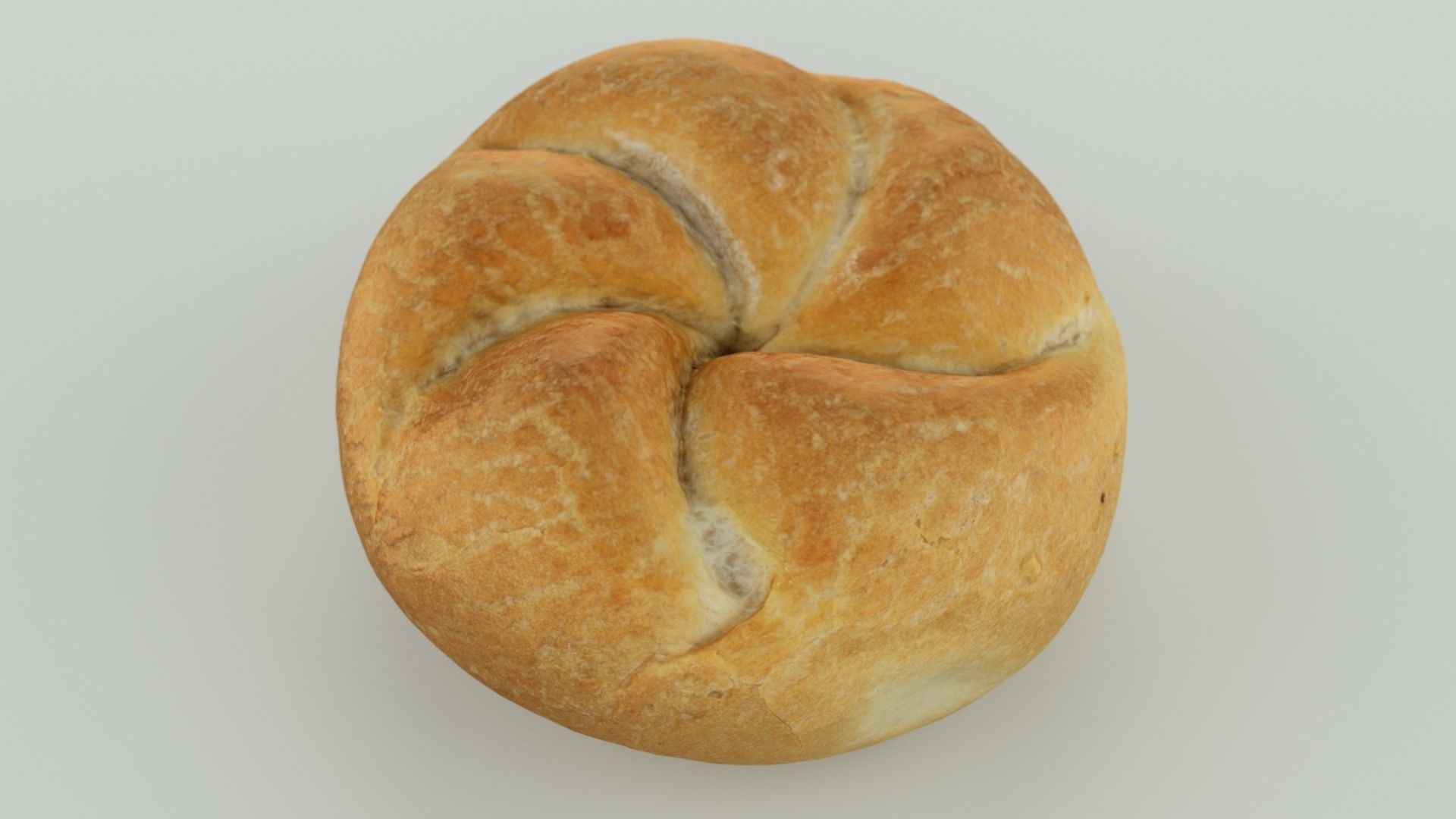 3d scan bread roll - lummerstorfer semmel 3