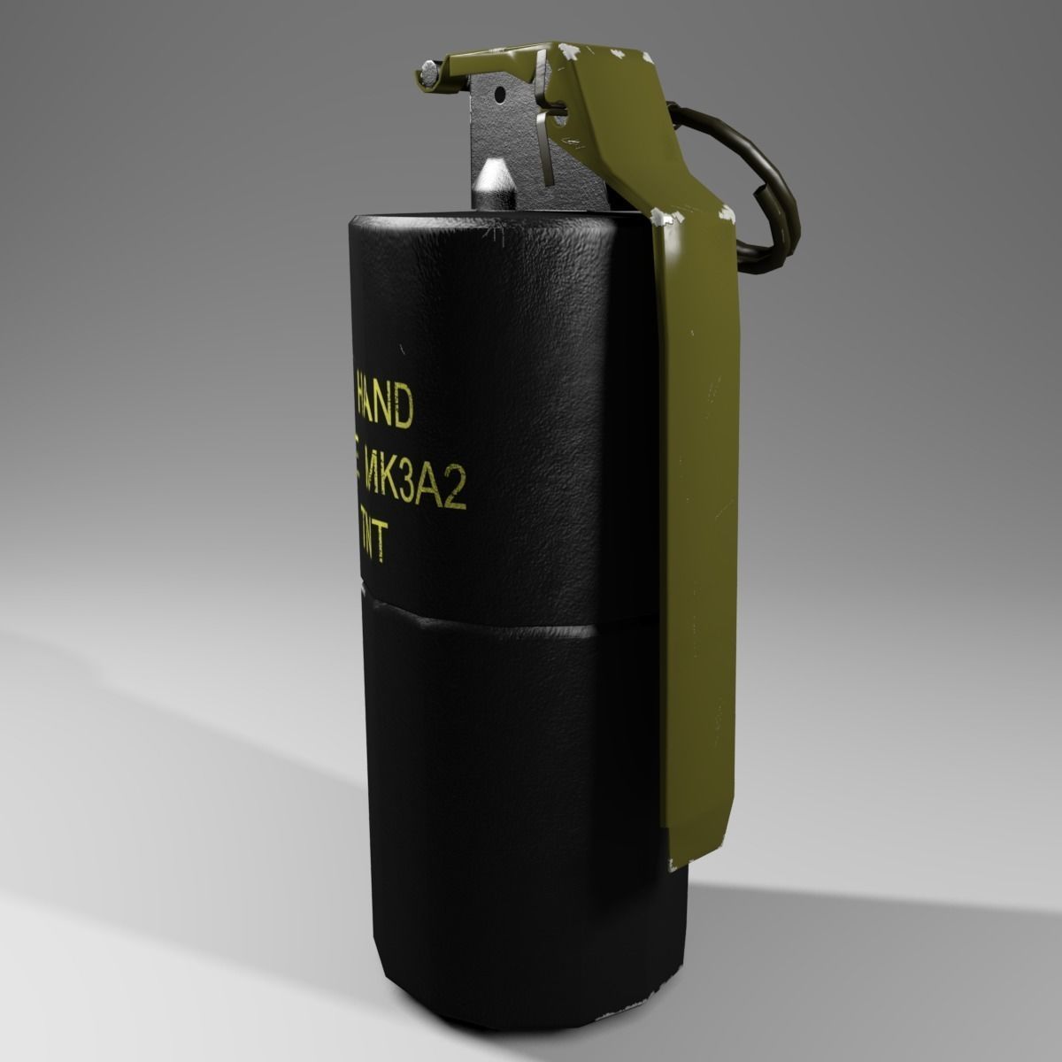 3D model MK3A2 Concussion grenade VR / AR / lowpoly CGTrader