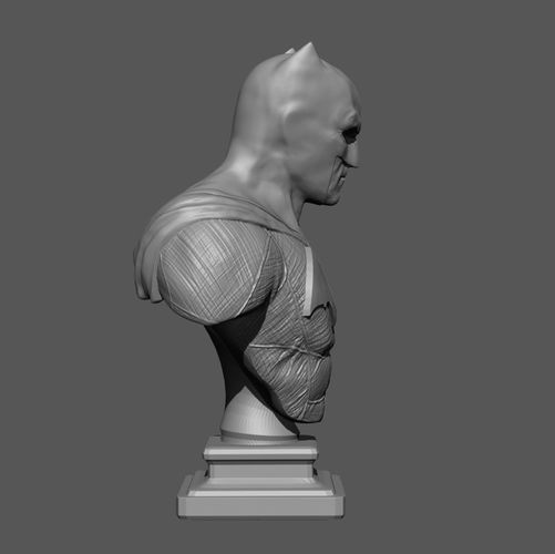 Batman bust 3D Model 3D printable OBJ STL ZTL | CGTrader.com