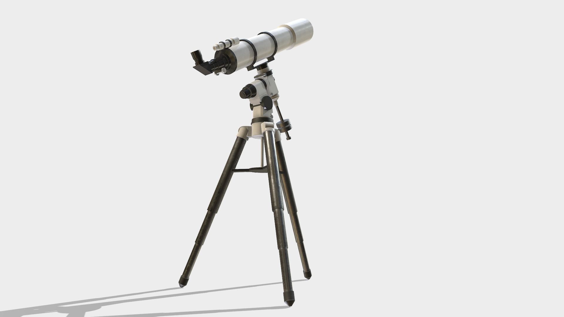 3D model Astronomy Telescope VR / AR / lowpoly CGTrader