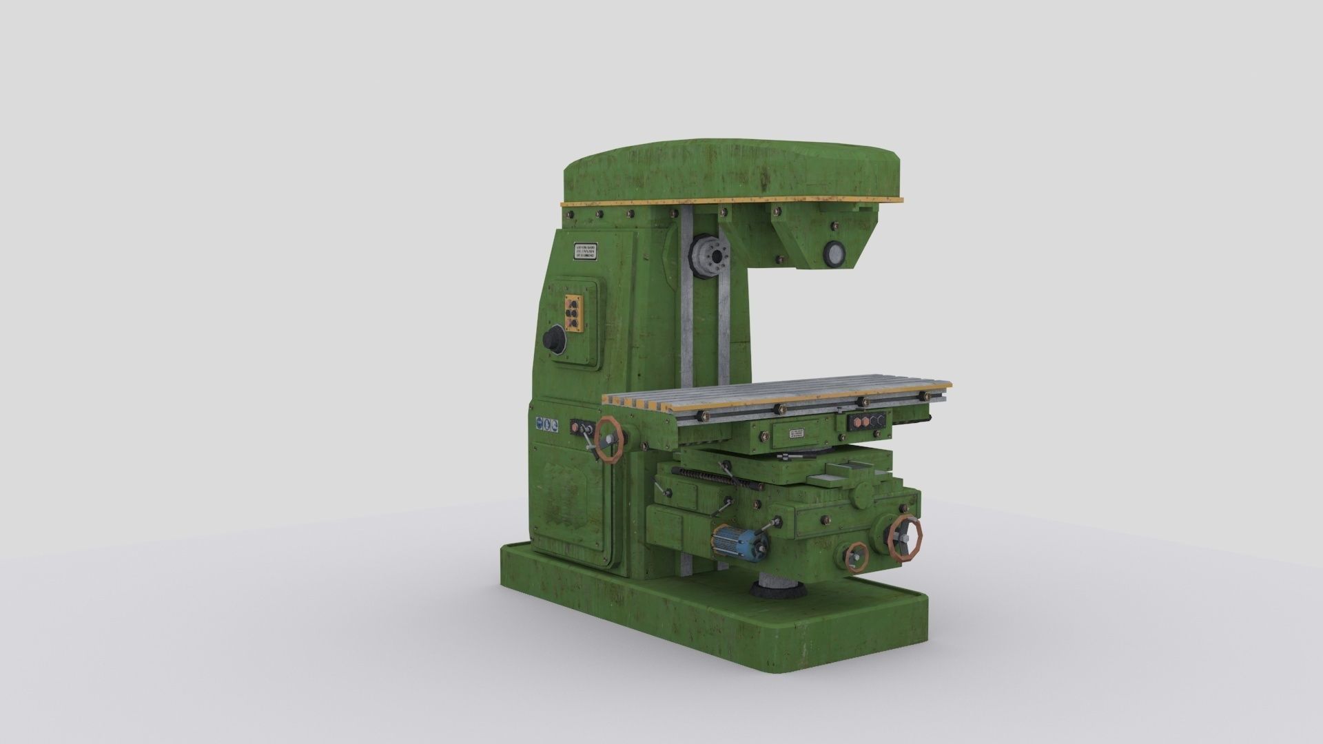 Horizontal Milling Machine >> Horizontal Milling Machine 1 3d Model Horizontal Milling Machine >> Horizontal Milling Machine 1 3d Model