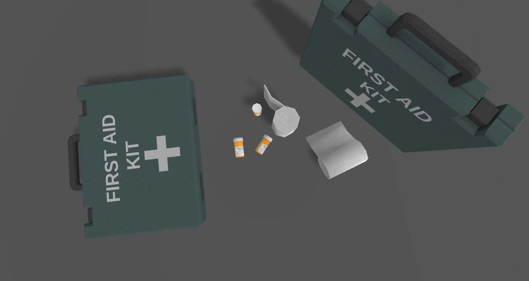 3D model Survival Starter Pack VR / AR / lowpoly CGTrader