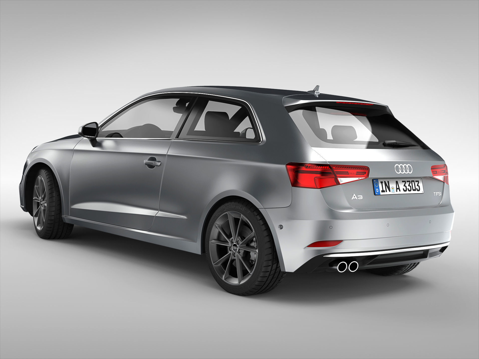 Audi A3 2017 Model Cgtrader Audi A3 2017 Model Max Obj Mtl S Fbx Ma Mb 2