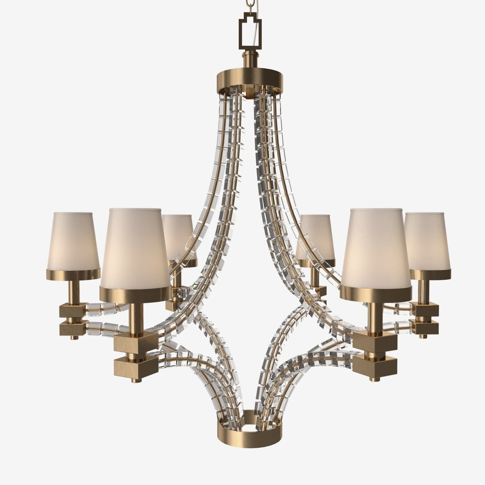 3D model Visual Comfort Large Crystal Cube