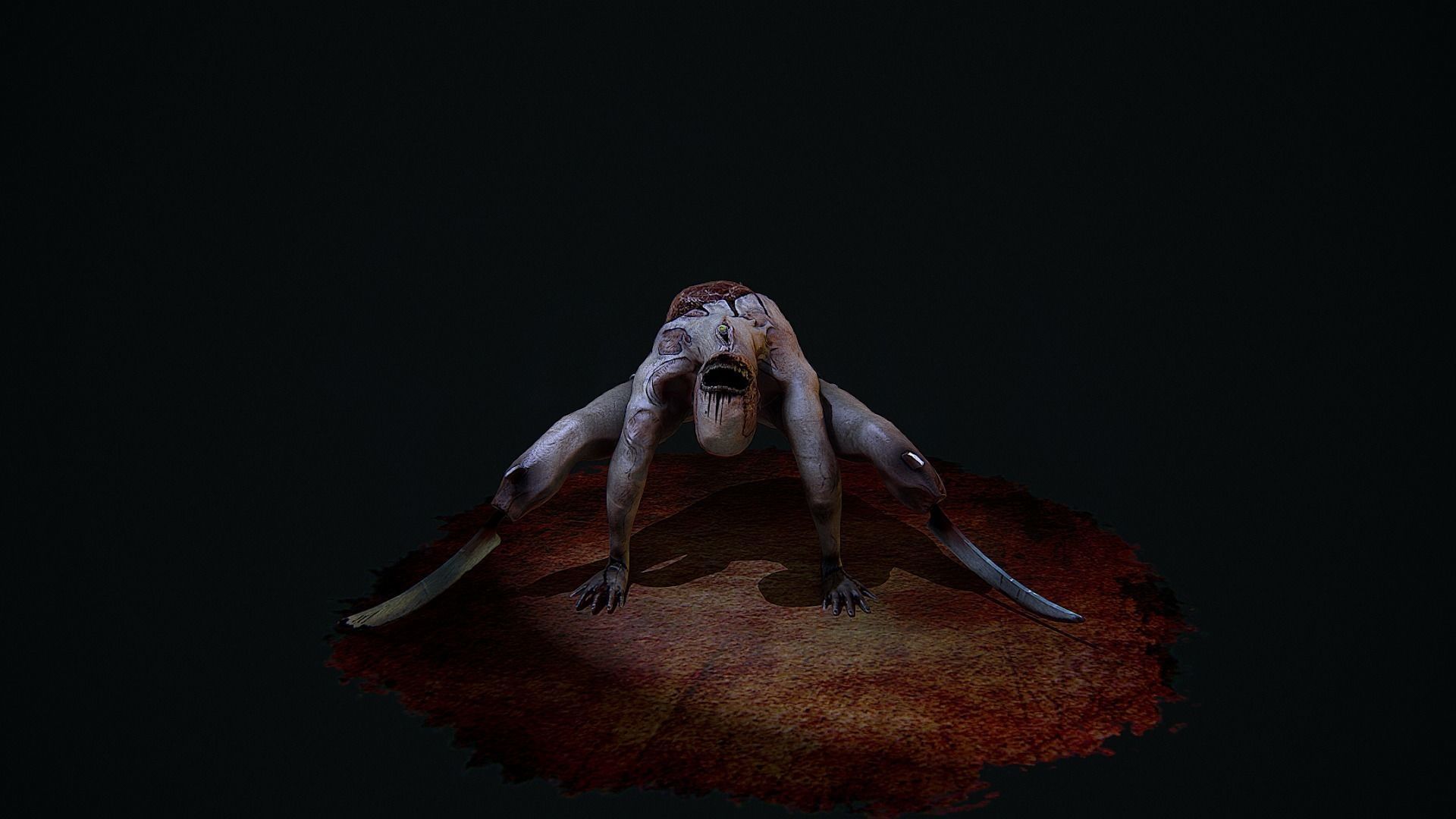 Very creepy tortured Human horror