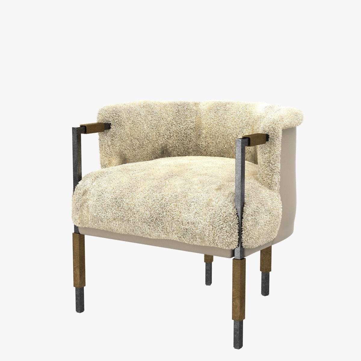 3d Kelly Wearstler Larchmont Chair Cgtrader Kelly Wearstler Larchmont Chair 3d Model Max Obj Fbx Mtl 1