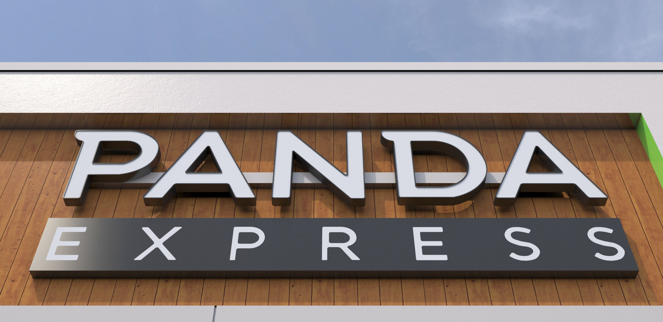 Panda Express 3D model | CGTrader