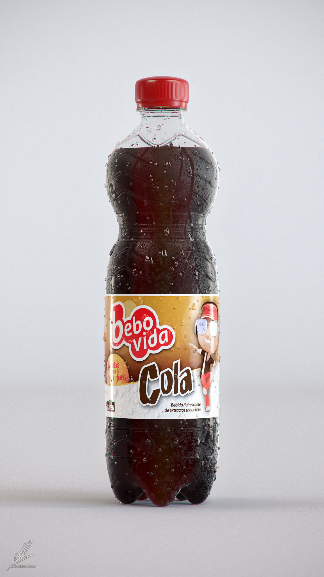 500ml Plastic Bottle - Coke