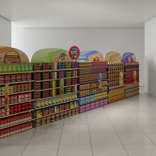 store fixtures 26 am161 3D model