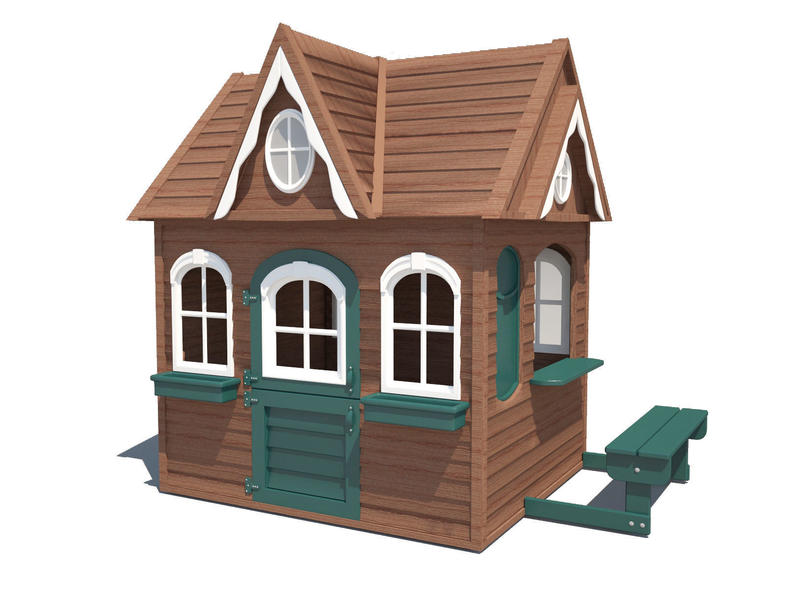 lodge for children 3D model