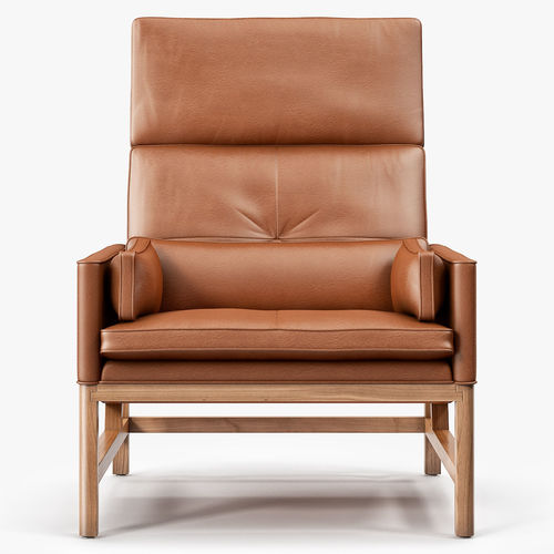 Model Bamfellows High Back Lounge Chair Cgtrader Bamfellows High Back Lounge Chair Model