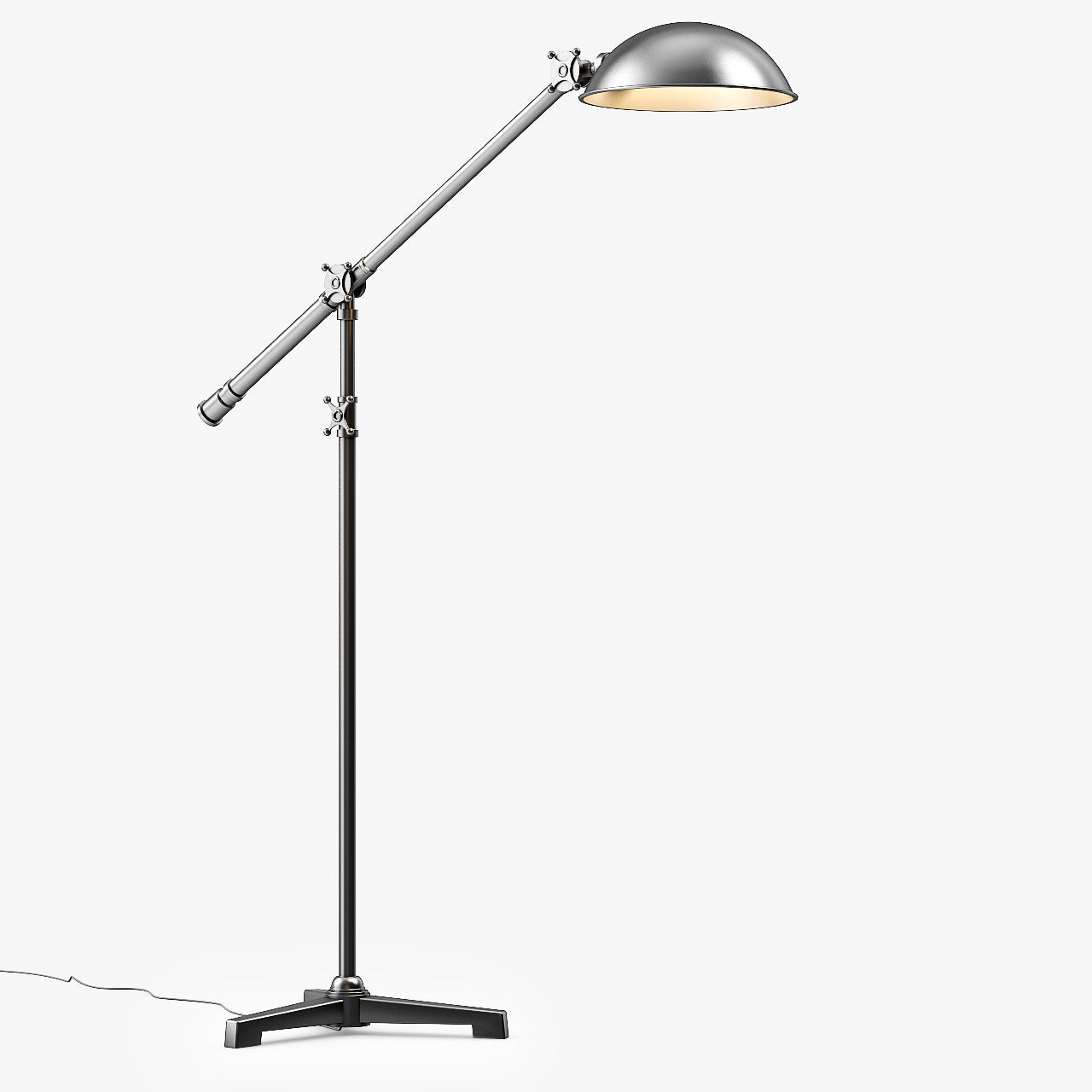 3d Model Restoration Hardware Rowan Pharmacy Task Floor Restoration Hardware Rowan Pharmacy Task Floor Lamp 3d Model Max Obj Fbx Mtl 2